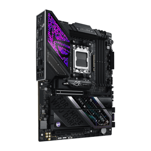 Материнская плата ASUS ROG STRIX X870E-E GAMING WIFI7 NEO AM5 X870E 4xDDR5 4xSATA RAID 5xM.2 1xPCIe5.0x16 1xHDMI 2xUSB4 11xUSB10Gbps (9xType-A+2xUSB Type-C) Wi-Fi7 1xRealtek5GbEthernet 2xAudioOut ATX, Черная