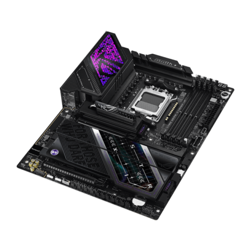Материнская плата ASUS ROG STRIX X870E-E GAMING WIFI7 NEO AM5 X870E 4xDDR5 4xSATA RAID 5xM.2 1xPCIe5.0x16 1xHDMI 2xUSB4 11xUSB10Gbps (9xType-A+2xUSB Type-C) Wi-Fi7 1xRealtek5GbEthernet 2xAudioOut ATX, Черная