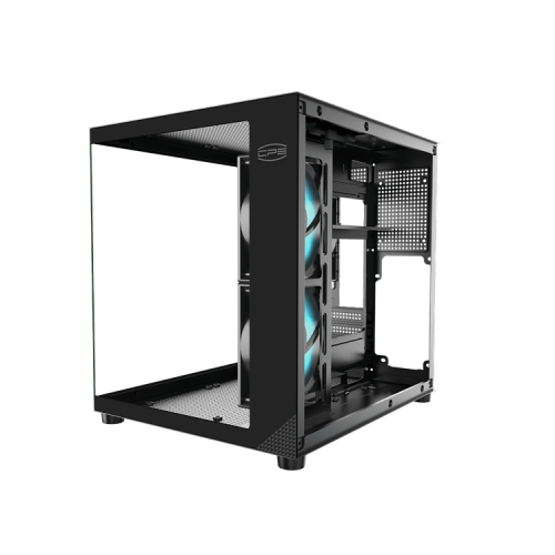 Корпус PCCooler C3T300 3AB BK M-ATX/ITX 1xUSB3.0 1xUSB2.0 1xAudioOut/Mic 1x3.5" 3x2.5" 3xFAN 120mm Black