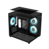 Корпус PCCooler C3T300 3AB BK M-ATX/ITX 1xUSB3.0 1xUSB2.0 1xAudioOut/Mic 1x3.5" 3x2.5" 3xFAN 120mm Black