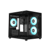 Корпус PCCooler C3T300 3AB BK M-ATX/ITX 1xUSB3.0 1xUSB2.0 1xAudioOut/Mic 1x3.5" 3x2.5" 3xFAN 120mm Black