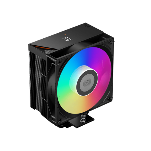 Вентилятор для процессора PCCooler RT400 Digital ARGB BK TDP 235W 4-pin LGA 1851/1700/1200/115x AM5/AM4, 500~2200±10%RPM, 73.32CFM, 34.9dBA, 4Pin PWM, Черный