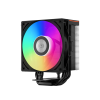Вентилятор для процессора PCCooler RT400 Digital ARGB BK TDP 235W 4-pin LGA 1851/1700/1200/115x AM5/AM4, 500~2200±10%RPM, 73.32CFM, 34.9dBA, 4Pin PWM, Черный