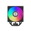 Вентилятор для процессора PCCooler RT400 Digital ARGB BK TDP 235W 4-pin LGA 1851/1700/1200/115x AM5/AM4, 500~2200±10%RPM, 73.32CFM, 34.9dBA, 4Pin PWM, Черный