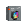 Вентилятор для процессора PCCooler RT400 Digital ARGB BK TDP 235W 4-pin LGA 1851/1700/1200/115x AM5/AM4, 500~2200±10%RPM, 73.32CFM, 34.9dBA, 4Pin PWM, Черный