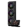 Водяное охлаждение для CPU PCCooler DT360 Max ARGB Display BK TDP 350W 115X/1200/1700/1851/AM4/AM5, Pump: 2600RPM±10%, 15dB(A), Fan: 500~3000RPM±10%, 83CFM, 15~33.1 dB(A), IPS, 5in, 1280x720, Черный
