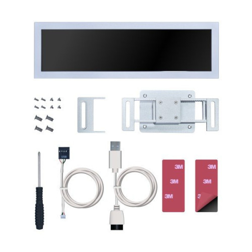 Универсальный экран 8,8'' Lian Li (US88v1) IPS/LCD/1920×480/60Hz/ARGB/L-Connect 3/G89.SM088W.00
