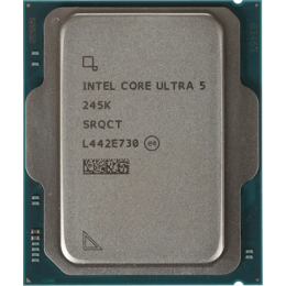 Процессор Intel Core Ultra 5 245K 4.2/5.2GHz 14C/14T Arrow Lake 125W FCLGA1851 TRAY, AT807680640F