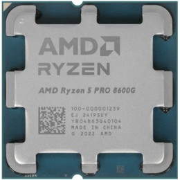 Процессор AMD Ryzen 5 PRO 8600G 4,3ГГц (5,0ГГц Turbo) AM5 6/12 L2 6Mb L3 16Mb 65W 100-000001239