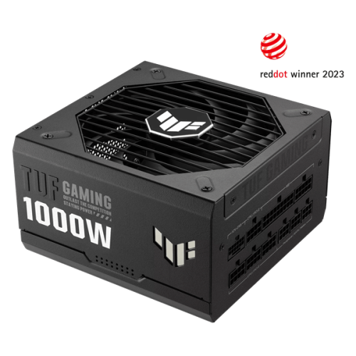 Блок питания ASUS 1000W, TUF Gaming 1000W Gold, Full Modular, 80+ GOLD, КПД 92%, Fan 135mm, Черный, TUF-GAMING-1000G