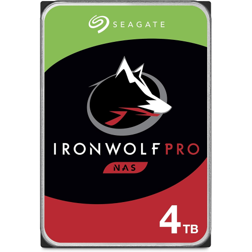 Жесткий диск для NAS систем 4Tb HDD Seagate IronWolf PRO SATA 6Gb/s 7200rpm 3.5" 256Mb ST4000NT001. Высокопроизводительные диски высокой надежности для серверов - MTBF 2 млн. часов