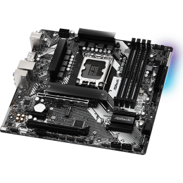 Материнская плата ASRock B760M PRO-A/D4 LGA1700 4xDDR4 4xSATA RAID 2xM.2 Type-C HDMI DP mATX