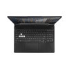 Ноутбук, ASUS TUF Gaming A15 FA506NCG-HN433W, 90NR0JF7-M010A0, 15,6", FHD 1920x1080, IPS, 144Hz, Ryzen 7 155, 8GB DDR5, 512GB M.2 NVMe SSD Gen4, NVIDIA GeForce RTX3050, 4GB GDDR6, Win 11 Home, Черный