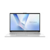 Ноутбук, ASUS, Vivobook Go 15 E1504TA-BQ356W, 90NB1541-M00KN0, 15,6", FHD 1920x1080, IPS, 60Hz, Intel N150, 8GB LPDDR5, 256GB SSD M.2 NVMe, Windows 11 Home, Серебряный