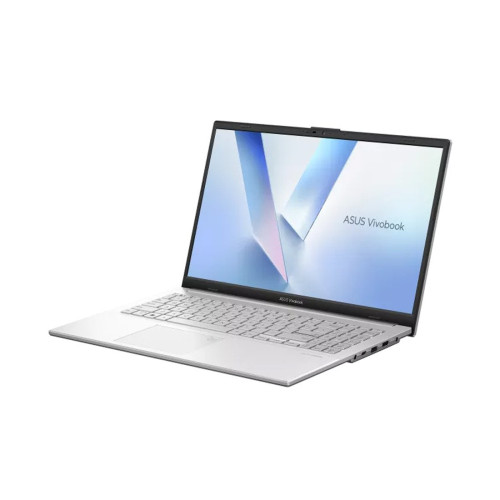Ноутбук, ASUS, Vivobook Go 15 E1504TA-BQ356W, 90NB1541-M00KN0, 15,6", FHD 1920x1080, IPS, 60Hz, Intel N150, 8GB LPDDR5, 256GB SSD M.2 NVMe, Windows 11 Home, Серебряный