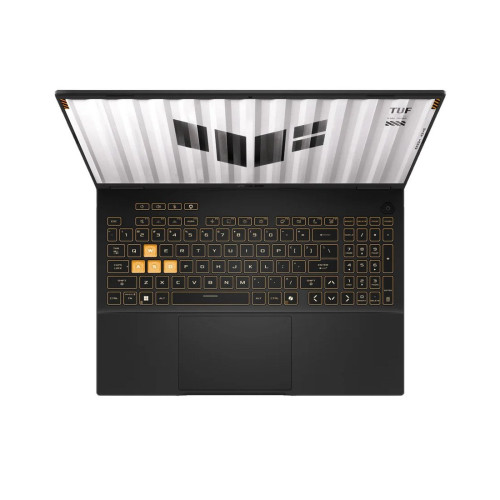 Ноутбук, ASUS TUF Gaming 16 FX610JH-TU105W, 90NR0QS1-M00AS0, 16", FHD+ 1920x1200, IPS, 144Hz, Core i5 14450HX, 16GB DDR5, 512GB PCIe 4.0 NVMe M.2 SSD, NVIDIA GeForce RTX5050, 8GB GDDR7, Win 11 Home, Черный
