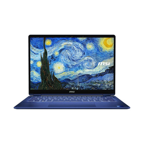 Ноутбук, MSI, Prestige 14 Flip AI+ The Starry Night, MS-14T2, 9S7-14T235-461, 14", FHD+ 1920x1200, OLED, 60Hz, Intel Arc B390, 32GB LPDDR5X, 1TB SSD Gen4, Win 11 Home, Синий
