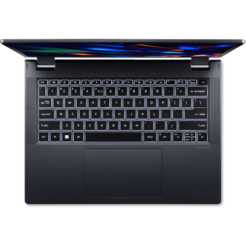 Ноутбук Acer TravelMate TMP414RN-53 / 14" WUXGA IPS Touch, pen-supportive / Intel Core i7-1355U UMA / 32 ГБ RAM / 512 ГБ PCIe NVMe SED / MicroSD / 56Wh Li-ion battery / 65W Type-C adapter /Без ОС
