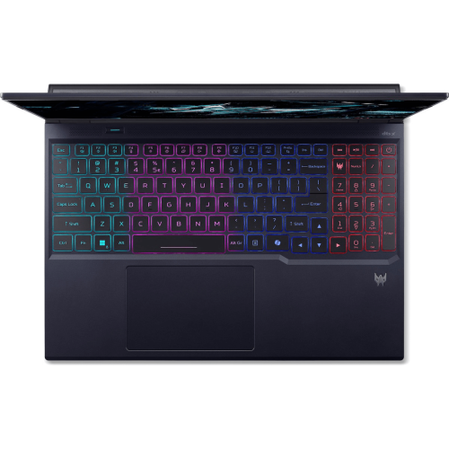Ноутбук Acer Predator Helios Neo 16/ PHN16-73/ 16" WQXGA 240Hz DCI-P3 100%/ Intel Core Ultra 9 275HX/ NVIDIA GeForce RTX 5060 8GB GDDR7/ 16GB DDR5 RAM / 1024GB PCIe NVMe SSD/ Wi-Fi 6E + BT/ MicroSD/ 90Wh/ Black/ Без ОС