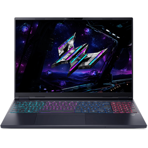 Ноутбук Acer Predator Helios Neo 16S AI/ PHN16S-71/ 16" WQXGA OLED 240Hz DCI-P3 100%/ Intel Core Ultra 7 255HX/ NVIDIA GeForce RTX 5070 8GB GDDR7/ 32GB DDR5 RAM/ 1024GB PCIe NVMe SSD/ Wi-Fi 6E + BT/ MicroSD/ 76Wh/ Black/ Без ОС