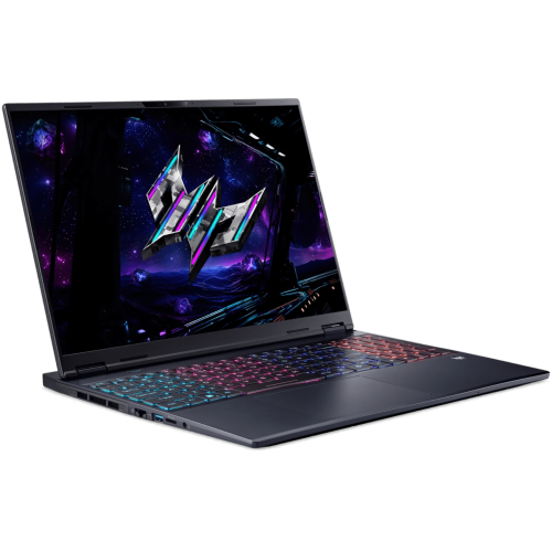 Ноутбук Acer Predator Helios Neo 16S AI/ PHN16S-71/ 16" WQXGA OLED 240Hz DCI-P3 100%/ Intel Core Ultra 7 255HX/ NVIDIA GeForce RTX 5070 8GB GDDR7/ 32GB DDR5 RAM/ 1024GB PCIe NVMe SSD/ Wi-Fi 6E + BT/ MicroSD/ 76Wh/ Black/ Без ОС