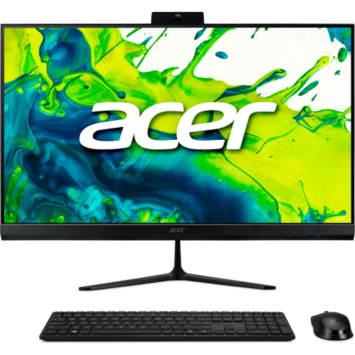 Моноблок Acer Aspire C24-2G (Black) / Intel N150 / 8 ГБ DDR4 3200 / 256 ГБ / 23.8" FullHD 120 Гц / 2MP FHD / - / 65 Вт,/Без ОС
