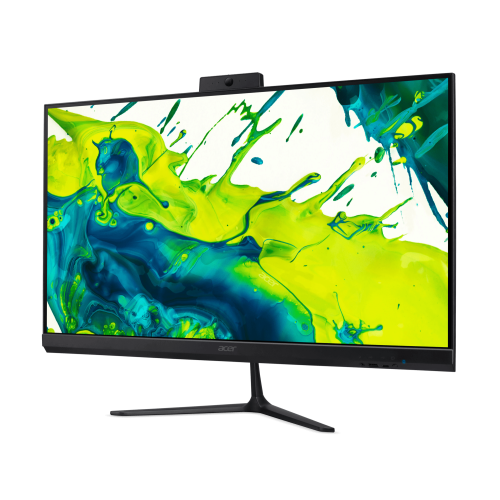 Моноблок Acer Aspire C24-2G (Black) / Intel N150 / 8 ГБ DDR4 3200 / 256 ГБ / 23.8" FullHD 120 Гц / 2MP FHD / - / 65 Вт,/Без ОС