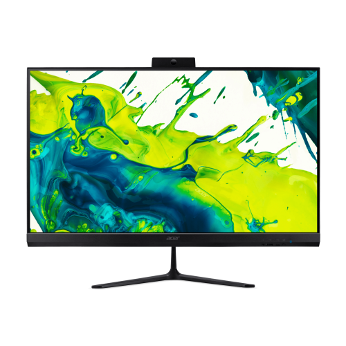 Моноблок Acer Aspire C24-2G (Black) / Intel N150 / 16 ГБ DDR4 3200 / 512 ГБ / 23.8" FullHD 120 Гц / 2MP FHD / - / 65 Вт,/ Без ОС.
