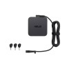 Адаптер питания, ASUS, U65W-01, 65W, 1-Port (Type-c), Черный