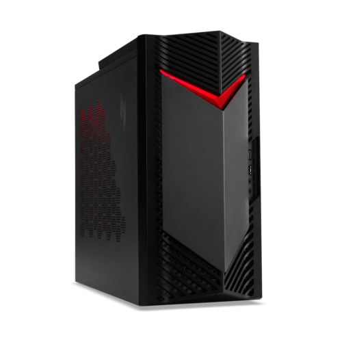 ПК Acer Nitro N50-660 / Tower Gaming / Core Ultra 5-225F / 32GB DDR5-6000 / 1TB M.2 NVMe SSD / GeForce RTX 5060 8GB GDDR7 / Wi-Fi 7 / Gigabit LAN / HD Audio / 500W 80+ Platinum PSU /проводные USB клавиатура и оптическая мышь/ Без ОС