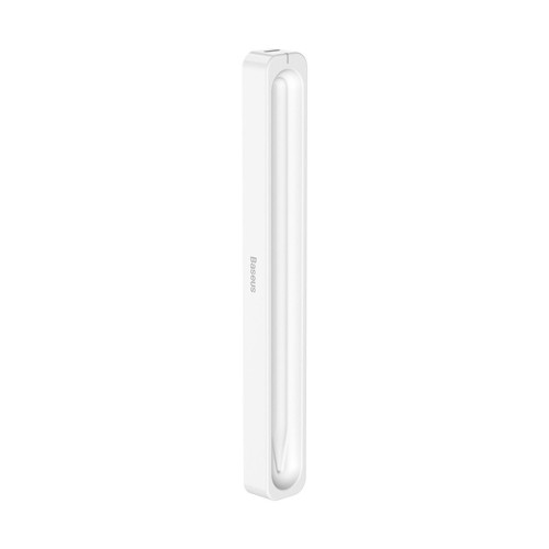 Зарядный кейс для стилуса, Baseus, (P80015907213-00), Smooth Writing Stylus Wireless Charging Case, Совместим Apple Pencil 2 / Baseus Smooth Writing 1 / 2 / 3 Series, USB-C, Белый