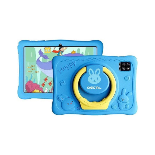 Планшет, OSCAL, KIDO 2, 4GB RAM 64GB ROM, 10.1",HD+ IPS, 800х1280, DokeOS 5.0, Unisoc T310, Камера 8Мп / 5Мп, 6600mAh, (Blue) Синий