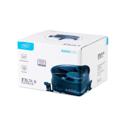 Кулер для процессора, Deepcool, ALTA 9 DP-ICAP-AT9, Intel 1200/115х/775, 65W, 92мм, 2200±10% об/м, 42.35CFM, 26.3dB(A), 3pin, 113х113х58,5мм, Чёрный
