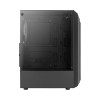 Компьютерный корпус, Aerocool, Bionic-G-BK-v2, ATX/Micro ATX, USB 2*3.0/1*2.0, HD-Audio+Mic, Кулер 1*12см RGB, Высота процессорного кулера до 158 мм, Длина VGA до 297мм (без переднего радиатора), 2*3.5"/4*2.5", Толщина 0,5мм, 450x206x372мм, Без Б/П, Чёрны