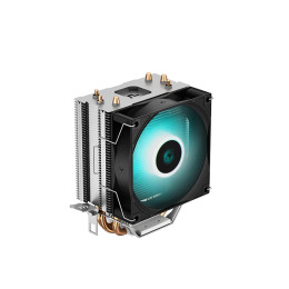 Кулер для процессора, Deepcool, AG300 MARRS R-AG300-BKMNMN-G, Intel 1700/1200/115х и AMD AM5/AM4, 150W, 92мм Led Mint, 500- 3050±10% об/м, 32,5CFM,  30,5dB(A), 4pin, 119х77х129мм, Серебристый