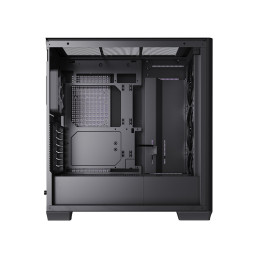 Компьютерный корпус, Aerocool, APNX C1 BK (C1-R-BK-v1), ATX/Micro ATX, USB 1*Type C/2*3.0 , HD-Audio+Mic, Кулер 4*12 ARGB см, Высота процессорного кулера до 166 мм, Длина VGA до 395мм, 3*3.5