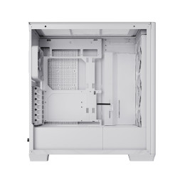 Компьютерный корпус, Aerocool, APNX C1 WH (C1-R-WT-v1), ATX/Micro ATX, USB 1*Type C/2*3.0 , HD-Audio+Mic, Кулер 4*12см ARGB, Высота процессорного кулера до 166 мм, Длина VGA до 395мм, 3*3.5
