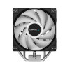 Кулер для процессора, Deepcool, AG400 LED R-AG400-BKLNMC-G-1, Intel 1851/1700/1200/115х и AMD AM5/AM4, 220W, 120мм 6-Color LED, 500- 2000±10% об/м, 75,89CFM, 30dB(A), 4pin, 125х92х150мм, Серебристый