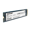 Твердотельный накопитель SSD, Patriot, P300 P300P256GM28, 256 GB, M.2 NVMe PCIe 3.0x4, 1700/1100 Мб/с