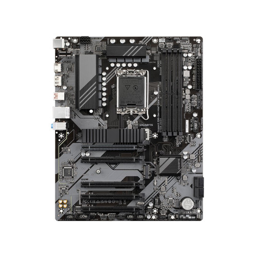 Материнская плата, Gigabyte, B760 DS3H (4719331853136), LGA1700, iB760, 4xDDR5 4000/4800/7600(OC), 4xSATA3, 2xM.2 (PCI-E 4.0x4/x2), Raid, 1хDP, 1xHDMI, 5xPCI-Ex16, ATX