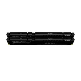 Комплект модулей памяти, Kingston, FURY Beast KF552C40BBK2-16 (Kit 2x8GB), DDR5, 16GB, DIMM <PC5-41600/5200MHz>, Чёрный