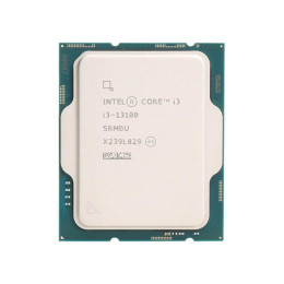 Процессор, Intel, i3-13100 LGA1700, оем, 12M, 3.40 GHz, 4/8 Core Raptor Lake, 60 (89) Вт, UHD730