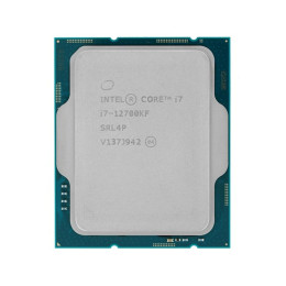 Процессор, Intel, i7-12700KF LGA1700, оем, 25M, 2.70/3.60 GHz, 12(4+8)/20 Core Alder Lake, 125 (190) Вт, без встроенного видео