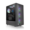 Компьютерный корпус, Thermaltake, S200 TG ARGB, CA-1X2-00M1WN-00, Mid Tower, ATX/M-ATX/Mini-ITX, USB 3.0*2, HD Audio *1, 3*120мм Вентилятор, Высота процессорного куллера до 166 мм, Длина VGA до 330 мм, 2*2,5"/2*3,5", Сталь, 3мм Закаленное стекло*1, 460*21