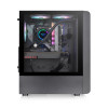 Компьютерный корпус, Thermaltake, S200 TG ARGB, CA-1X2-00M1WN-00, Mid Tower, ATX/M-ATX/Mini-ITX, USB 3.0*2, HD Audio *1, 3*120мм Вентилятор, Высота процессорного куллера до 166 мм, Длина VGA до 330 мм, 2*2,5"/2*3,5", Сталь, 3мм Закаленное стекло*1, 460*21