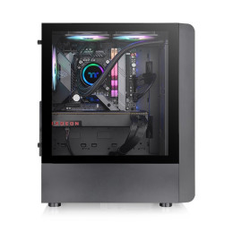 Компьютерный корпус, Thermaltake, S200 TG ARGB, CA-1X2-00M1WN-00, Mid Tower, ATX/M-ATX/Mini-ITX, USB 3.0*2, HD Audio *1, 3*120мм Вентилятор, Высота процессорного куллера до 166 мм, Длина VGA до 330 мм, 2*2,5