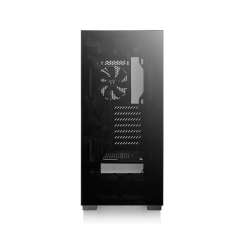 Компьютерный корпус, Thermaltake, Versa T25 TG, CA-1R5-00M1WN-00, Mid-Tower, M-ATX/Mini-ITX/ATX, USB 3.0*1, USB 2.0*2, HD-Audio, 1*120мм вентилятор, Максимальная длина видеокарты 300мм, Максимальная высота процессорного кулера 150мм, 2*3,5"/4*2,5", Сталь,