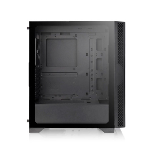 Компьютерный корпус, Thermaltake, Versa T25 TG, CA-1R5-00M1WN-00, Mid-Tower, M-ATX/Mini-ITX/ATX, USB 3.0*1, USB 2.0*2, HD-Audio, 1*120мм вентилятор, Максимальная длина видеокарты 300мм, Максимальная высота процессорного кулера 150мм, 2*3,5"/4*2,5", Сталь,