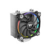 Кулер для процессора, Thermaltake, Riing Silent 12 RGB Sync, CL-P052-AL12SW-A, CPU Socket и Intel LGA 2066/2011-3/2011/1366/1200/1156/115x/775 и AMD AM4/FM2/FM1/AM3+/AM3/AM2+/AM2, TDP 150W, RGB 120мм вентилятор, 500-1500 об/м, 53 CFM, 22 dB(A), 4pin, 159х