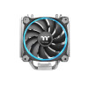 Кулер для процессора, Thermaltake, Riing Silent 12 RGB Sync, CL-P052-AL12SW-A, CPU Socket и Intel LGA 2066/2011-3/2011/1366/1200/1156/115x/775 и AMD AM4/FM2/FM1/AM3+/AM3/AM2+/AM2, TDP 150W, RGB 120мм вентилятор, 500-1500 об/м, 53 CFM, 22 dB(A), 4pin, 159х